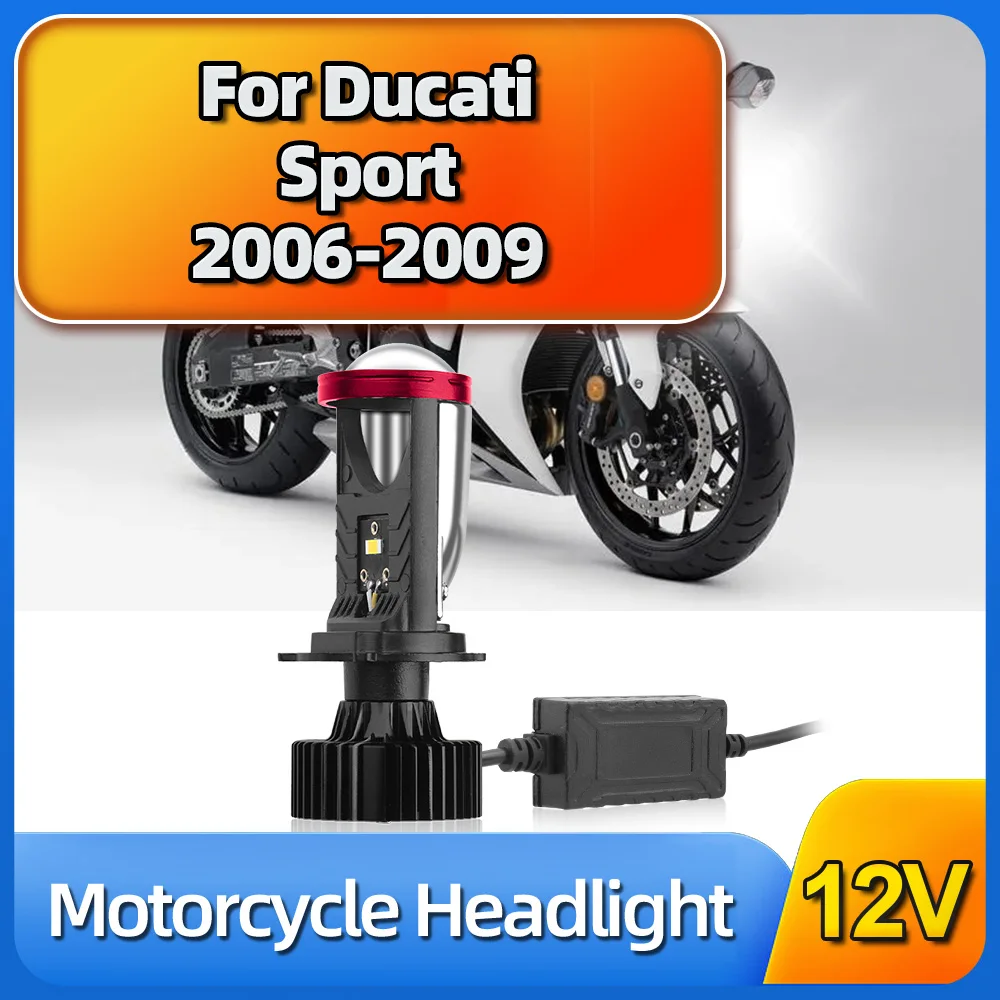 

Для Ducati Sport 2006 2007 2008 2009 мотоцикла H4 проекторная фара Bi-Светодиодный Mini линза проекторные линзы двигатель фары лм