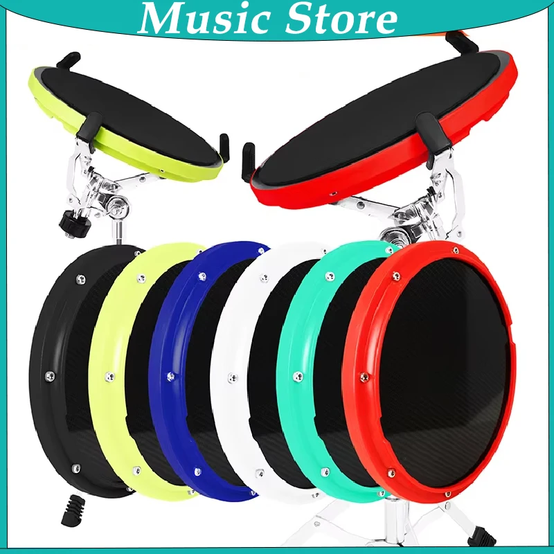 10-inch-silent-drum-practice-pad-double-sided-carbon-fiber-beginner-training-pad-for-drummers