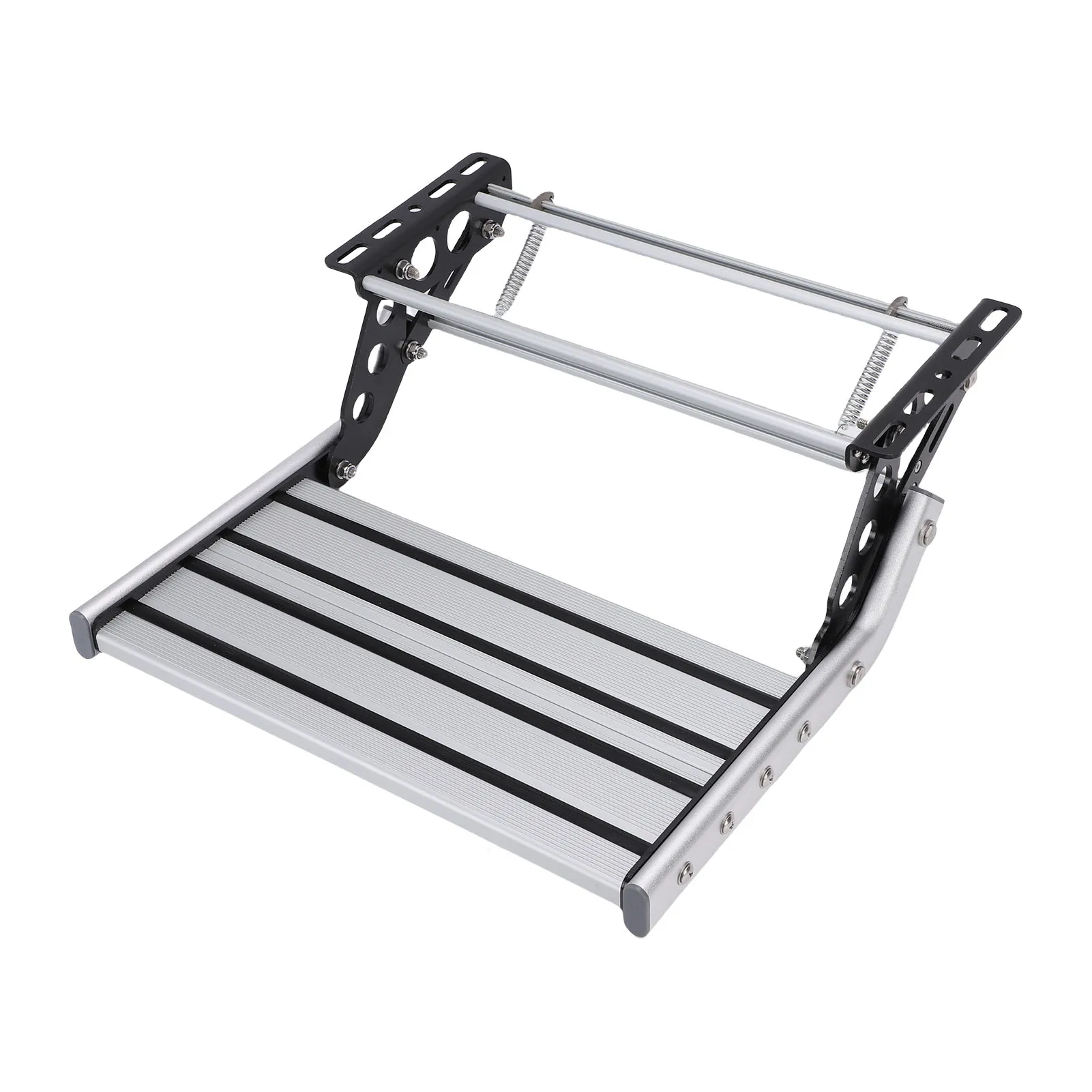 

Складная телескопическая ступенька для автодома из алюминиевого сплава, грузоподъемность 400 фунтов, для кемпинговых фургонов и автодомов