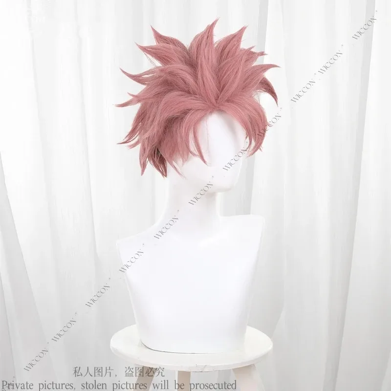 

a7d@Anime Natsu Dragneel Cosplay Prop Wig Fairy Cos Wig Tail 100 Years Quest Tattoo Sticker Natsu Fire Dragon Slayer Magic Hallo