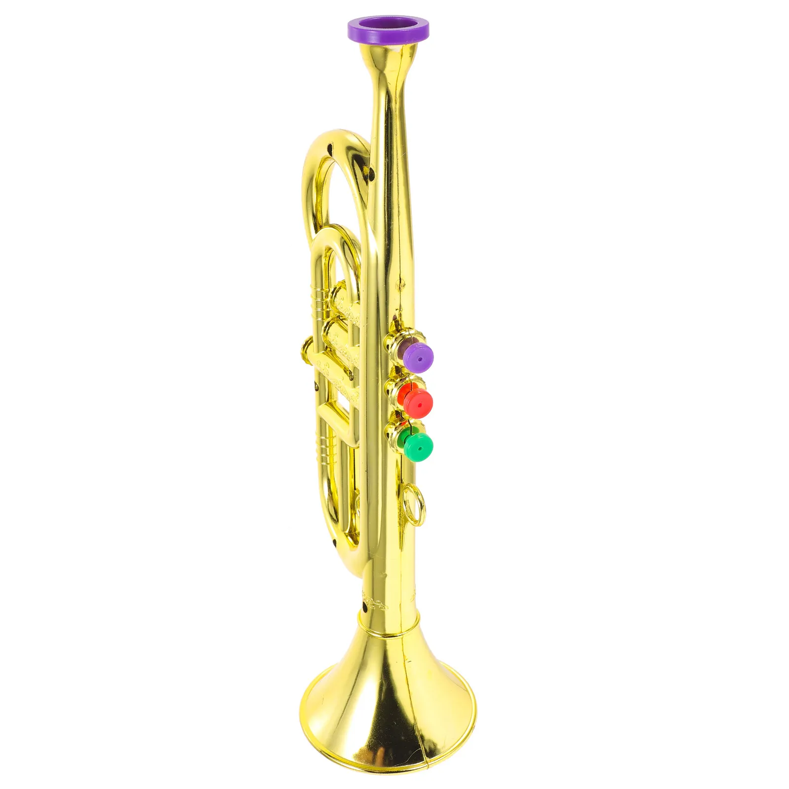 

1Pcs Lifelike Trumpet Simulation Instrument Premium Material Fine Craftsmanship Children Early Learning Tool Classroom Home