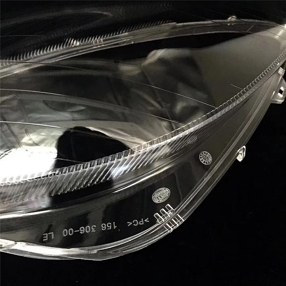 Car Headlight Glass For Benz W171 SLK 2004 2005 2006 2007 2008 2009 2010 Transparent Plexiglass Headlamp Car Accessories