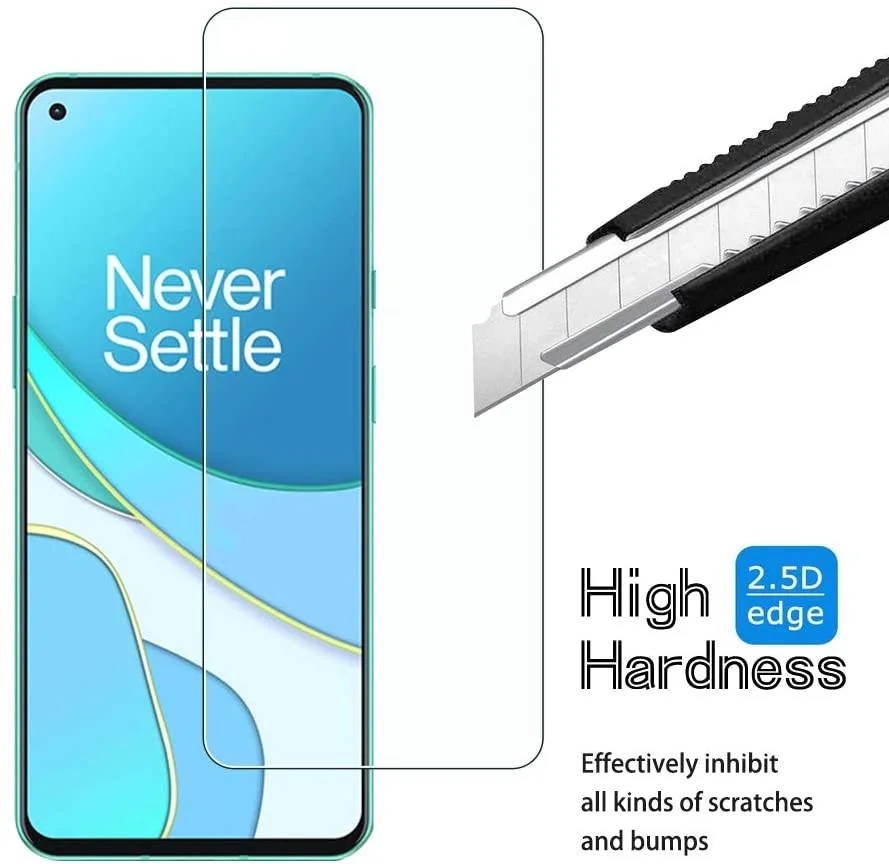 Screen Protector Voor Oneplus 10 9 Pro 7 8T 10T Gehard Glas Voor Oneplus 10R 9R 9RT 6 6T 7T 8T 5 5T 3T Nord N100 N10 5G Glas