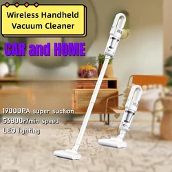 Multifunction Home-appliance 95000PA  Cleaning Machine Powerful Wireless Car Vacuum Cleaner Metal Strainer Portable Handheld