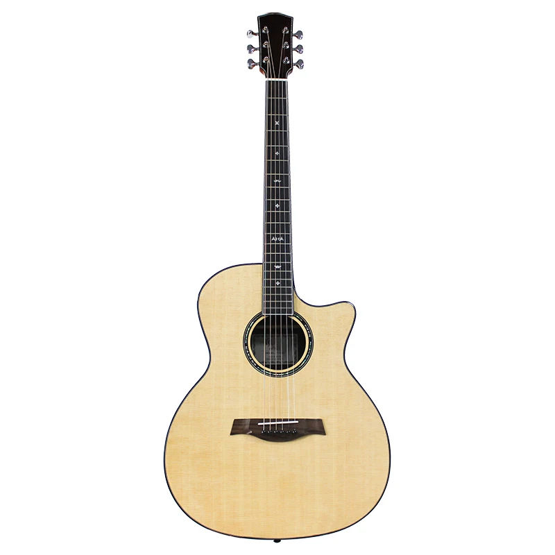 (TA-302)High Quality 41 Inch Solid Spruce Top Acoustic Guitar With Cheap Price Guitarra