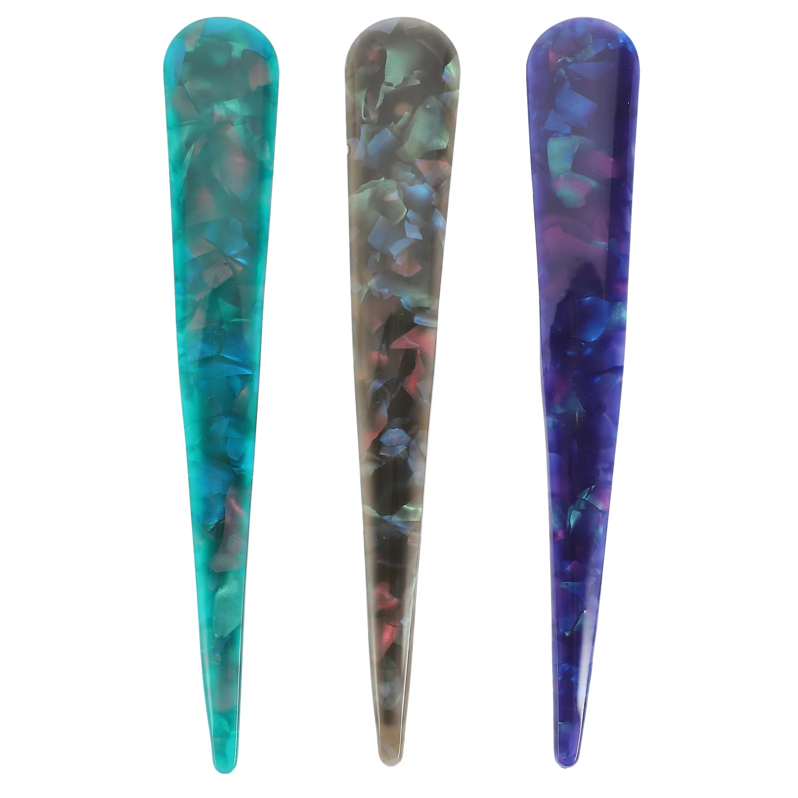 กิ๊บติดผมอะคริลิค 3 ชิ้น กิ๊บหนีบผมขนาดใหญ่ ทนทาน สำหรับผู้หญิง ผมหนา ผมบาง อุปกรณ์เสริมผม กิ๊บติดผมขนาดใหญ่ กิ๊บติดผมผู้หญิง