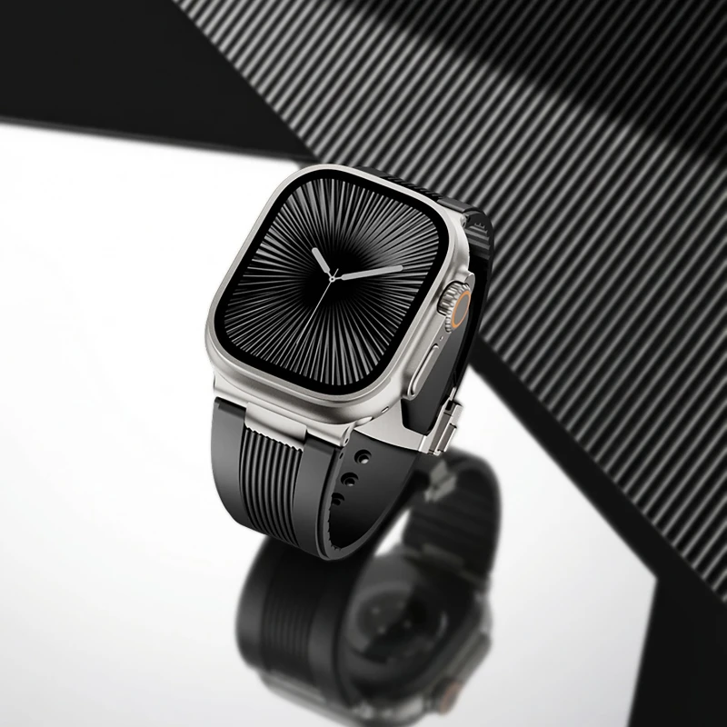 シリコン製スポーツストラップ-apple-watch-ultra-49mm対応-メタルバックル-iwatchシリーズ11-10-46mm-9-8-7-6-se-45mm-44mm対応-ブレスレット-coorea