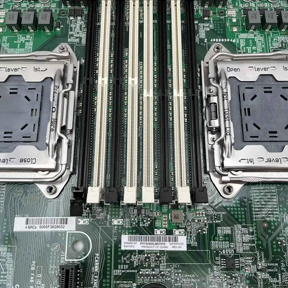 

Для материнской платы HP DL160 G9 DL180 G9 848082-001 v4 743018-001 V3 e5