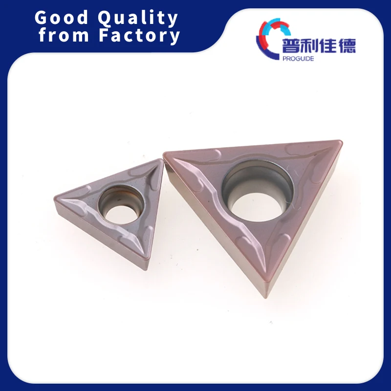 PROGUIDE TCMT110204 TCMT110208 TCMT16T304 TCMT16T308 CG5050 Carbide Inserts Lathe Cutter For Stainless Steel Free Shipping