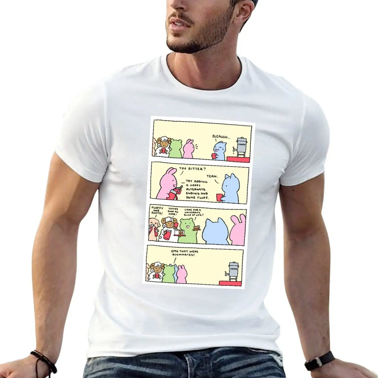 Would You Like Some Fandom with That? T-Shirt t shirts for man graphic tees man t shirts for men anime t shirts oversize T-shirt