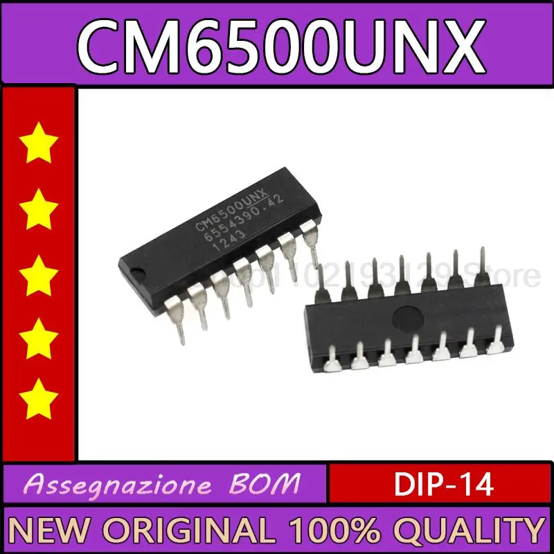 Original CM6500UNX CM6500UNXISTR CM6500TNX CM6500TNXISTR CM6500B CM6500 DIP-14 USB Audio Sound Chip