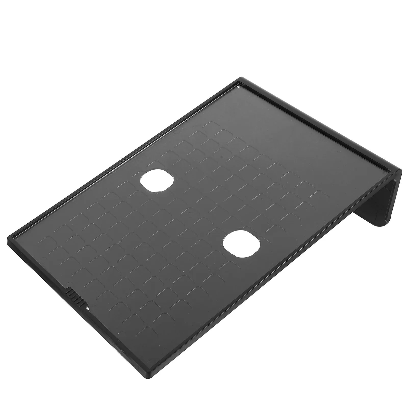 L-Shaped Transparent Plastic Menu Display Stand for Tabletop Signage, Brochures, Posters, Documents
