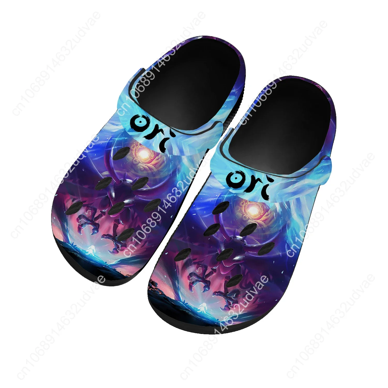 

Ori and the Will of the Wisps Home Custom Sandals Women Teenager Fashion Water Shoe Garden Breathable Beach Hole Slippers