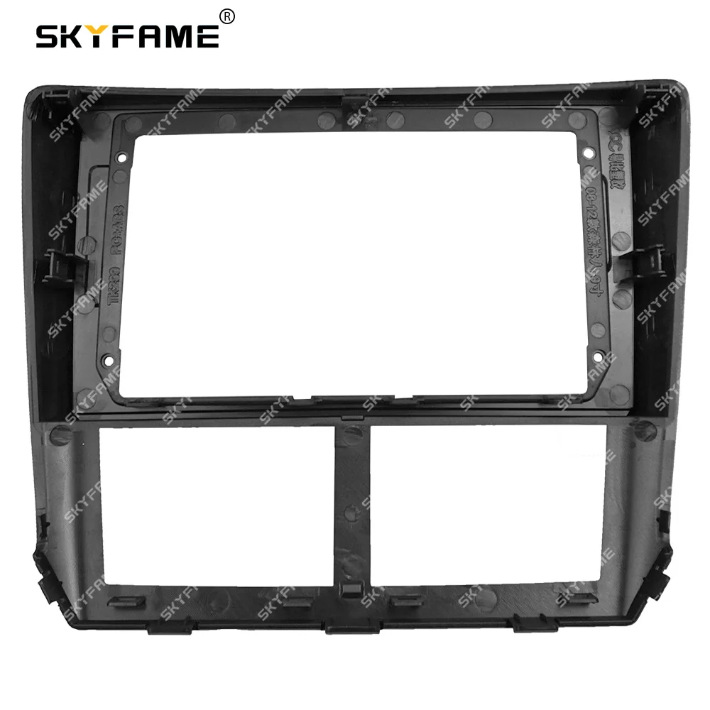 SKYFAME Car Frame Fascia Adapter Android Radio Dash Fitting Panel Kit For Subaru Forester XV Levorg