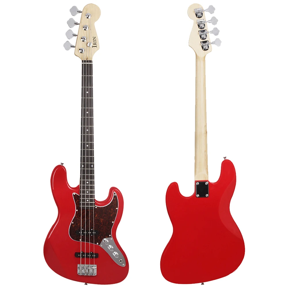 IRIN 4 Strings Bass Guitar Electric Bass Guitar Maple Body Professional Play Performance Electric Bass Parts & Accessories