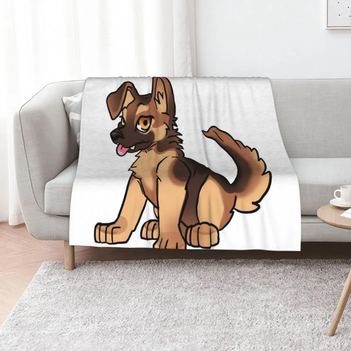 Matt the Matt Puppy! Throw Blanket for babies cosplay anime Luxury Designer Thermal Soft Plush Plaid Softest Blankets