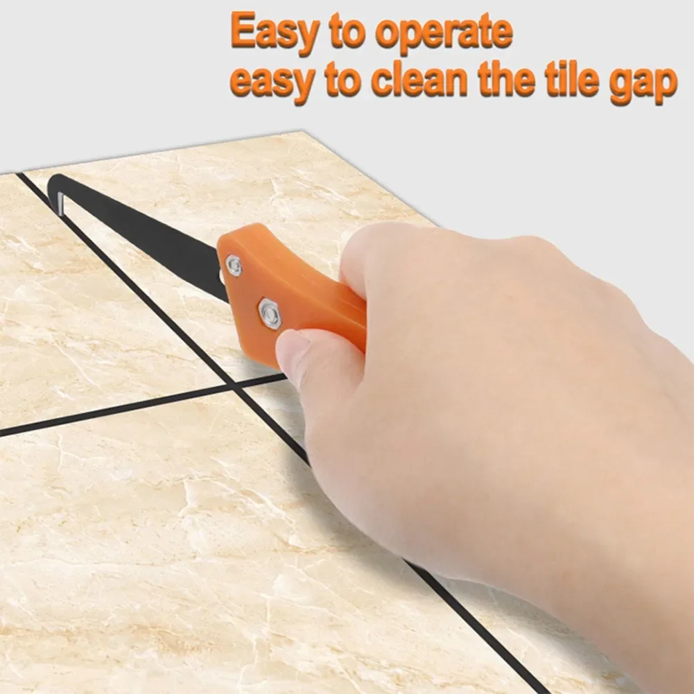 Tile Gap Repair Tool Hook Knife Blade Professional Cleaning Removal Old Grout Sharp Hook Blade Hand Tools