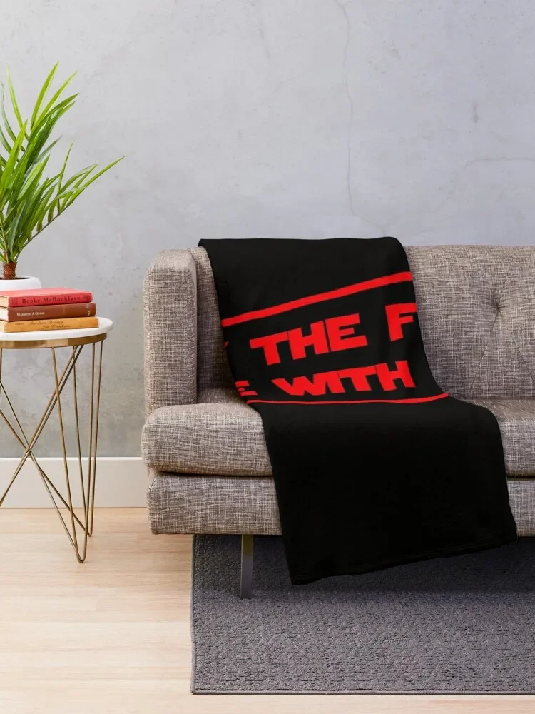 May The Force Be With You (Red version) Throw Blanket For Sofa Thin Cute Blankets