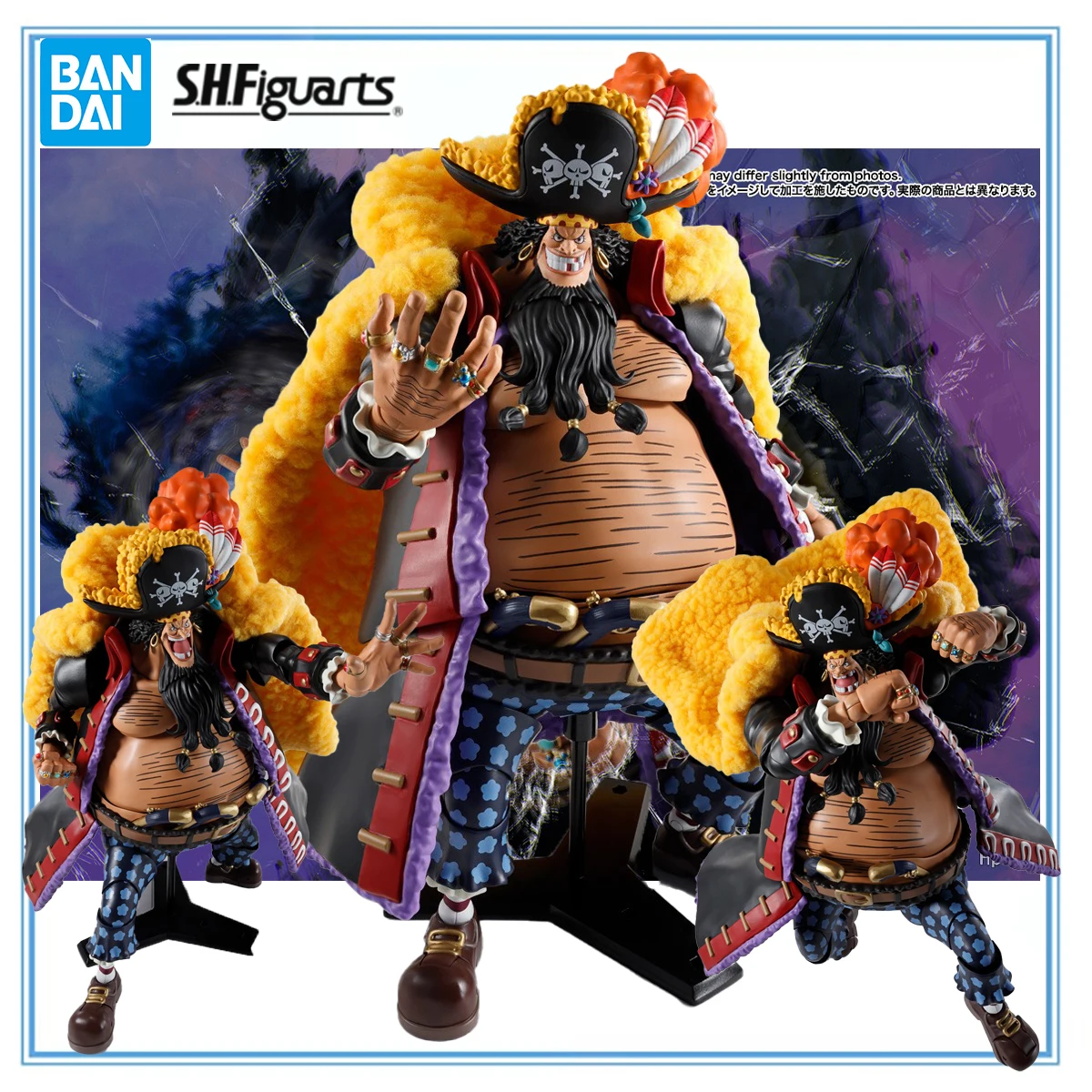 

В наличии оригинальная серия Bandai S.H.Figuarts One Piece Marshall D. Teach Four Emperors Collection, аниме-фигурка, экшн-фигурка