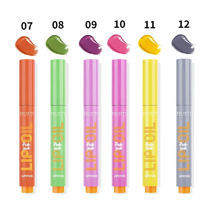 Jelly Pressed Lipstick Solid Gloss Lip Gloss Mirror Lip Glaze Multi-color Lipstick  Moisturizing Lip Balm Lip Skin Care Glaze