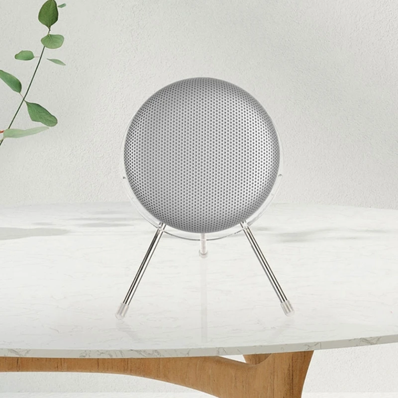 Soporte montaje acrílico moderno R91A, soporte exhibición para altavoz, estante para almacenamiento y colocación