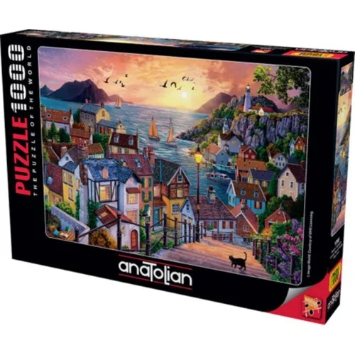 Anatolian Puzzle Beach Sunset 1000 Piece Jigsaw Puzzle