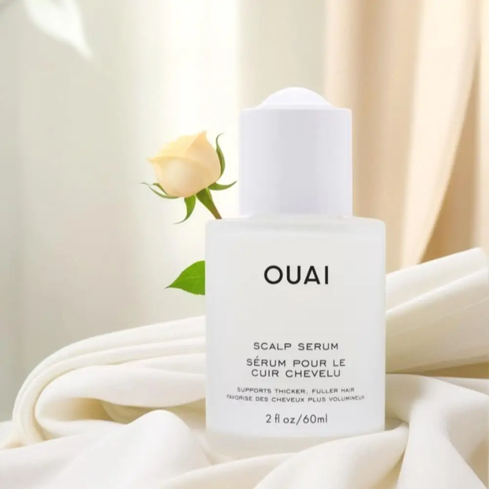 

OUAI Scalp Serum Balancing and Hydrating Serum with Red Clover Extract Siberian Ginseng and Peptides for Thicker and Fuller 60ml