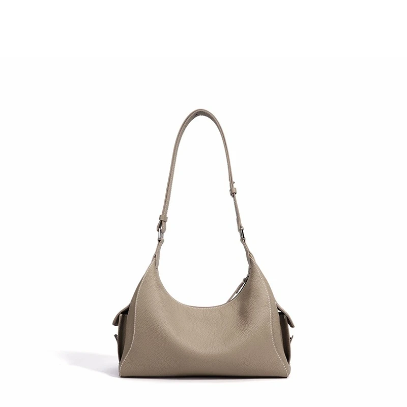 

Модные женские сумки-хобо из натуральной кожи, большие сумки через плечо, дизайнерские люксовые сумки-кроссбоди, новинка 2026 года