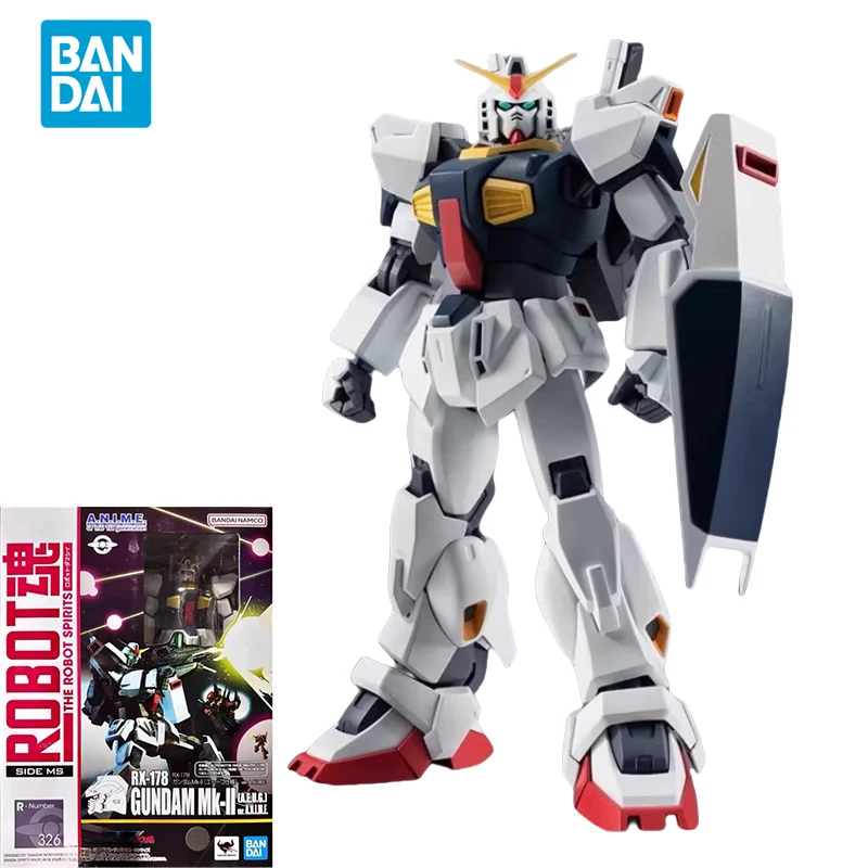 Bandai Original GUNDAM Anime Model THE ROBOT SPIRITS RX-178 GUNDAM MK-11 Action Figure Assembly Model Toys Gifts for Children