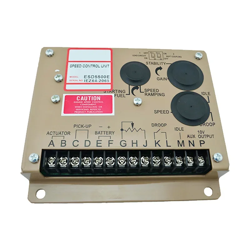 

Diesel generator set accessories, electronic speed regulator, ESD 5500E speed controller module, electronic speed control board