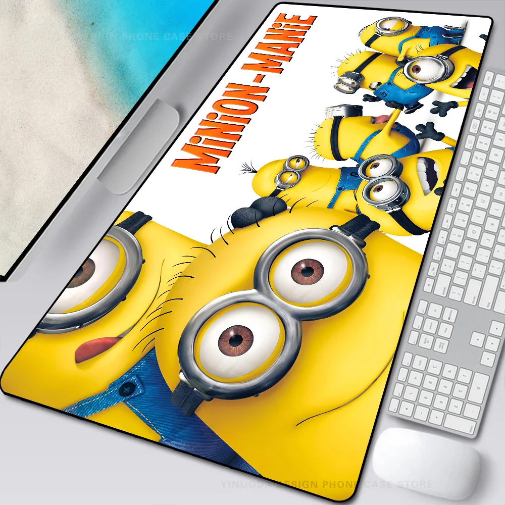 M-Minion Mousepad Mouse Mat Desk Mat With Pad Gaming Accessories Prime Gaming XXL Keyboard Pad