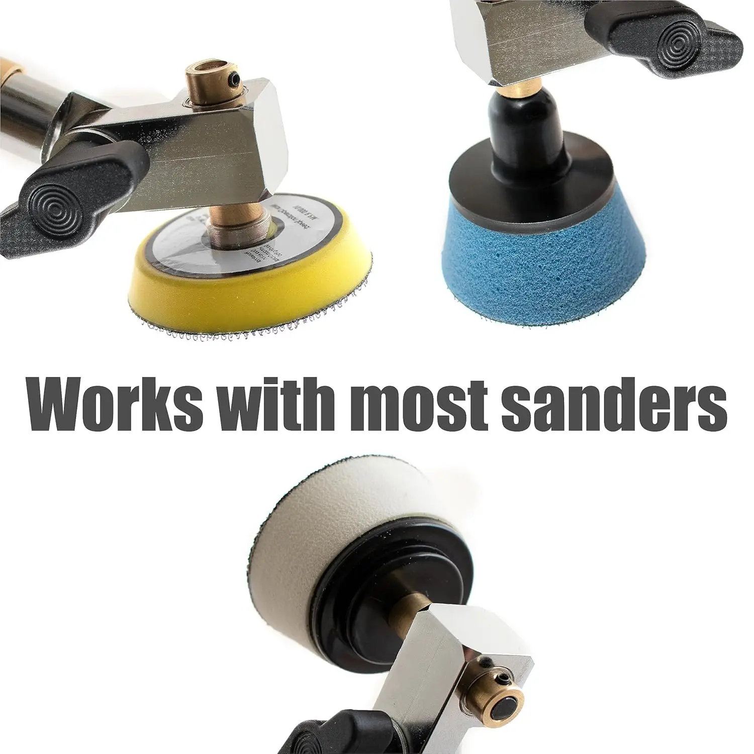 

Набор гибких наждачных кругов на липучке для влажной и сухой шлифовки, 2 дюйма, 108 шт., разные зернистости 60-1000, для полировки, шлифовки краев дрелей и дисковых шлифмашин