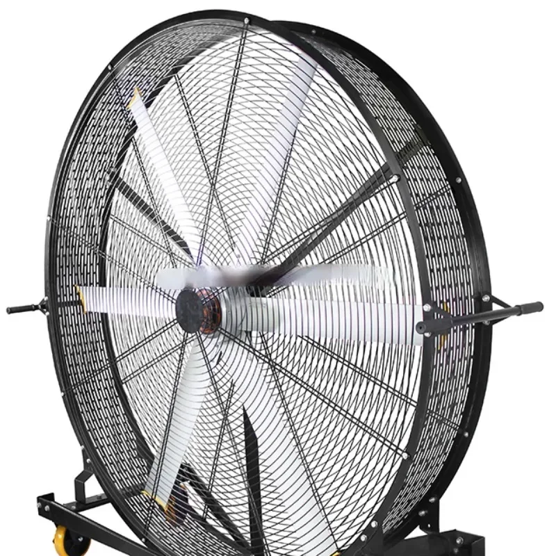 

47inch Industrial Pedestal Fan Industrial High Velocity Drum Fan Cooling Gym Portable Quiet large oscillation Floor Fan