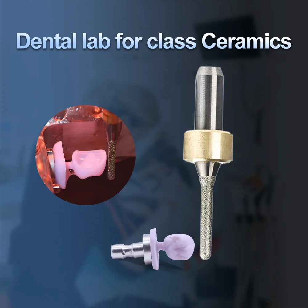 Ivoclar PM7 Dental Milling Burs for Zirconia Lithium Disilicate Metal PMMA Dental Materials D6 CAD CAM DC Cutter Grinding Tools