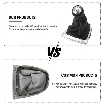 適用於雷諾Clio IV 2012-2020的5速換檔手柄套件/換檔旋鈕 8 最佳銷售 Clio 4 檔位旋鈕 - №5