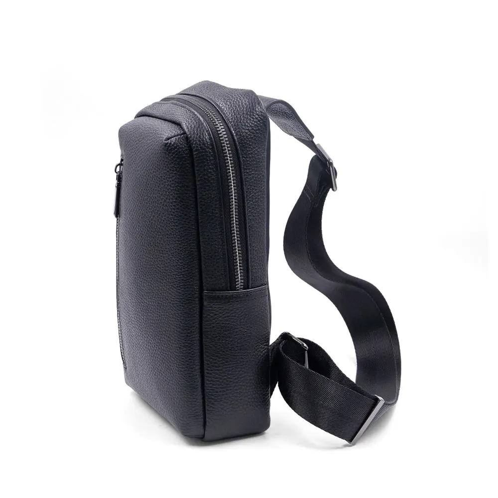 Bolso de mano de seguridad con huella dactilar para hombre, billetera antirrobo, billetera larga para dinero, bolsa de teléfono móvil, bolsa de