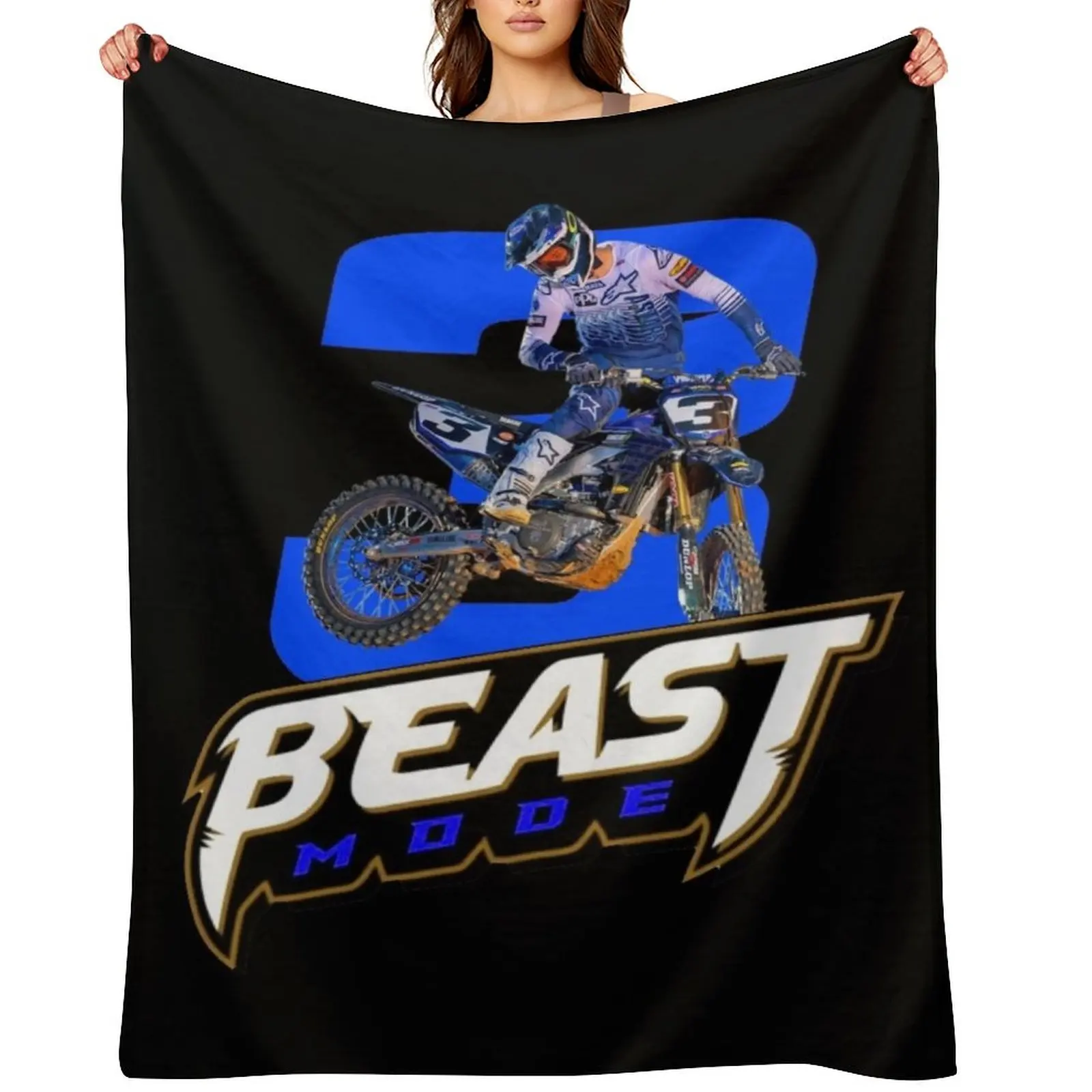 

Eli Tomac ET3 Throw Blanket Weighted Baby Camping Designers Blankets