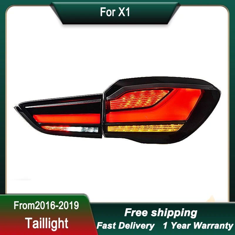 

Car Tail Lights For BMW X1 2016-2019 new style FULL LED Brake Reverse Tail Lamp Dynamic Signal Light Light Tail Lamp Assembly