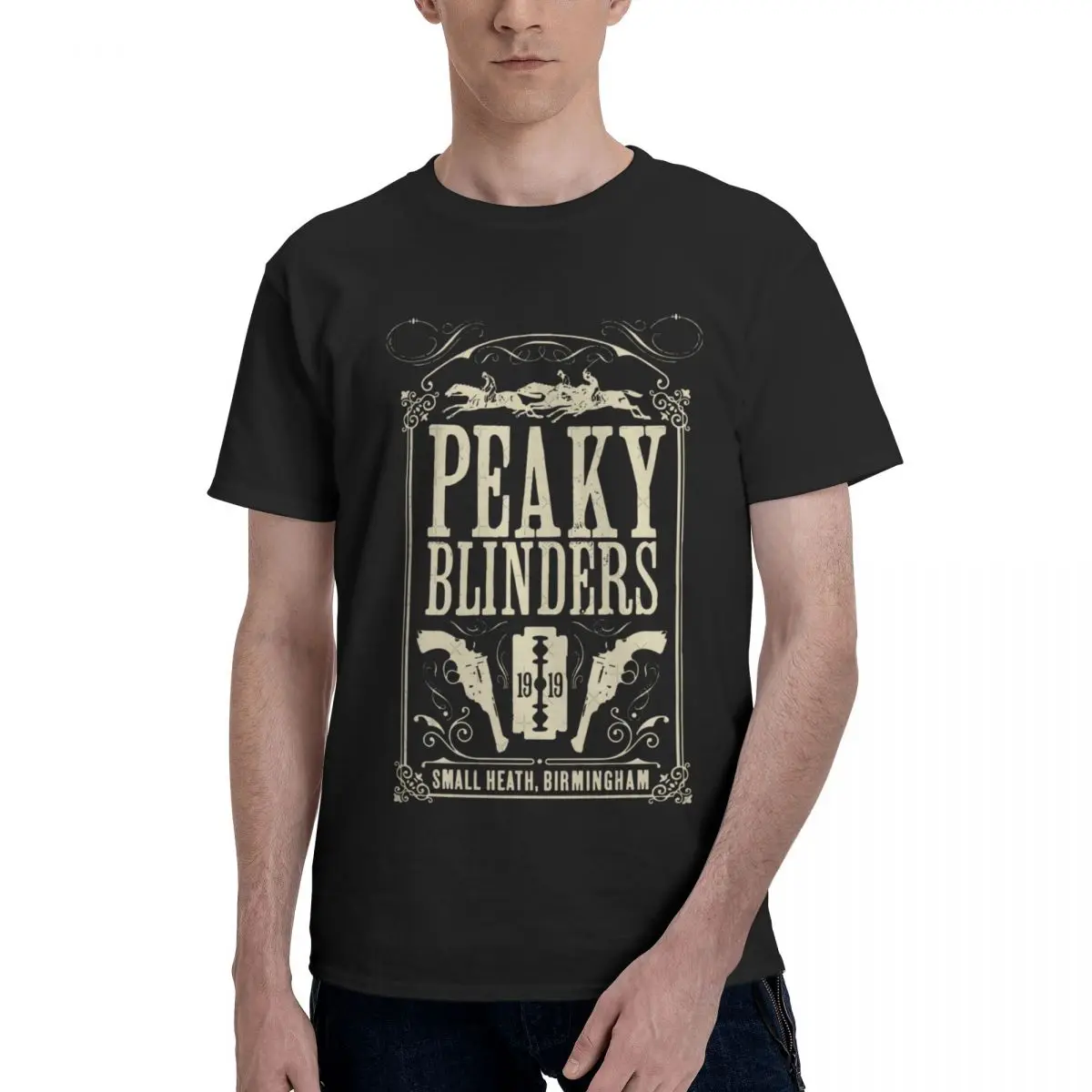 Peaky Blinders Vintage T Shirts Graphic Y2K Gifts O-neck Men Women T Shirts Clothing