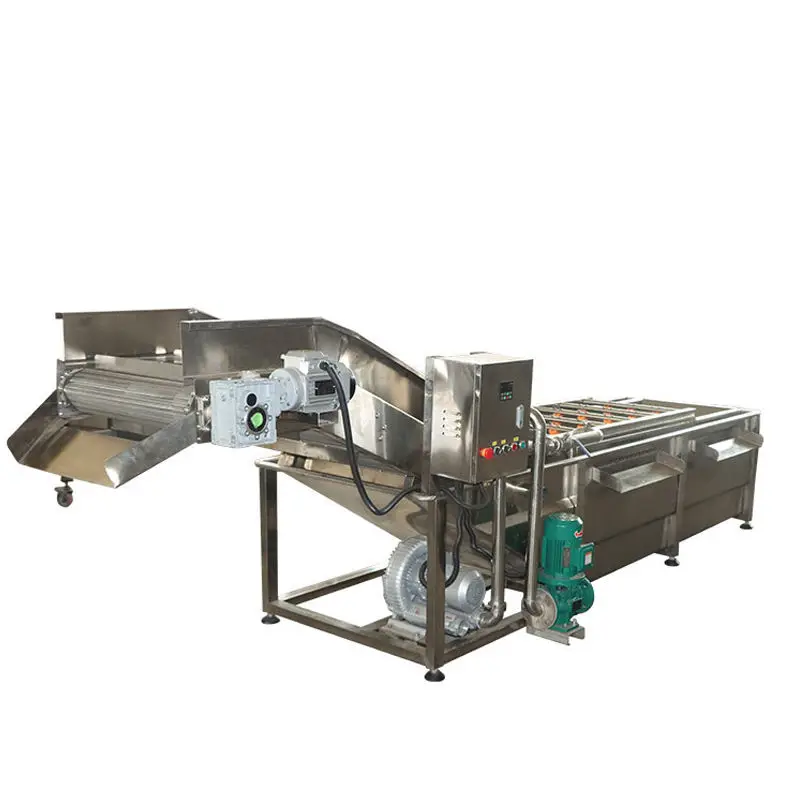 Circulating Water High Quality  Strawberry Bubble Cleaning Washing Machine Fruit Bubble Washer Customized