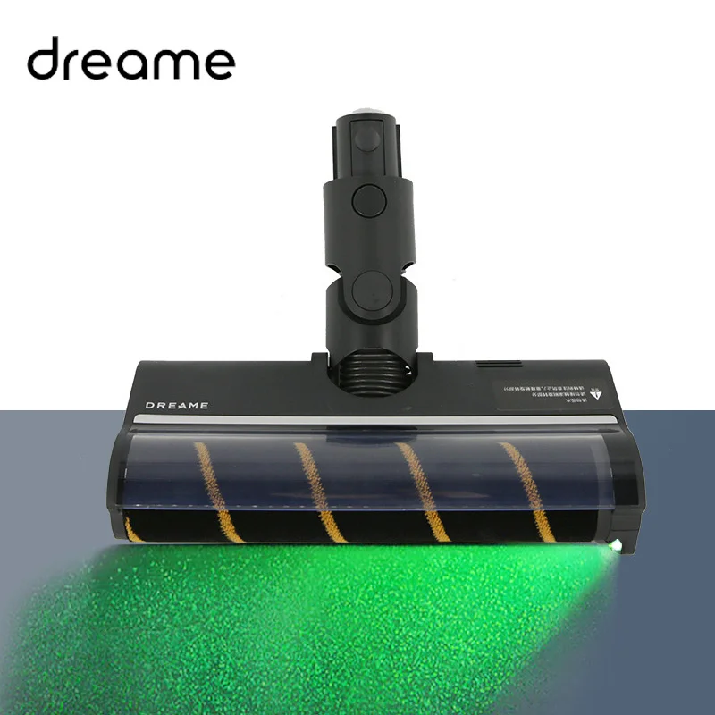 

Dreame V12S V16S V11 V12 T10 T20 T30 T20pro T30NEO V16 V12pro Roller Brush With Green LED Dust Soft Velvet Floor Brush Head