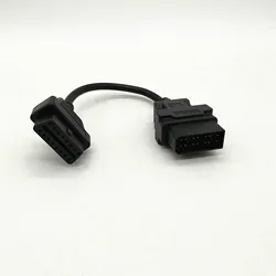 Adaptador hembra OBD2 de 14 pines a 16 pines para Nissan, conector de diagnóstico profesional para coche, envío gratis