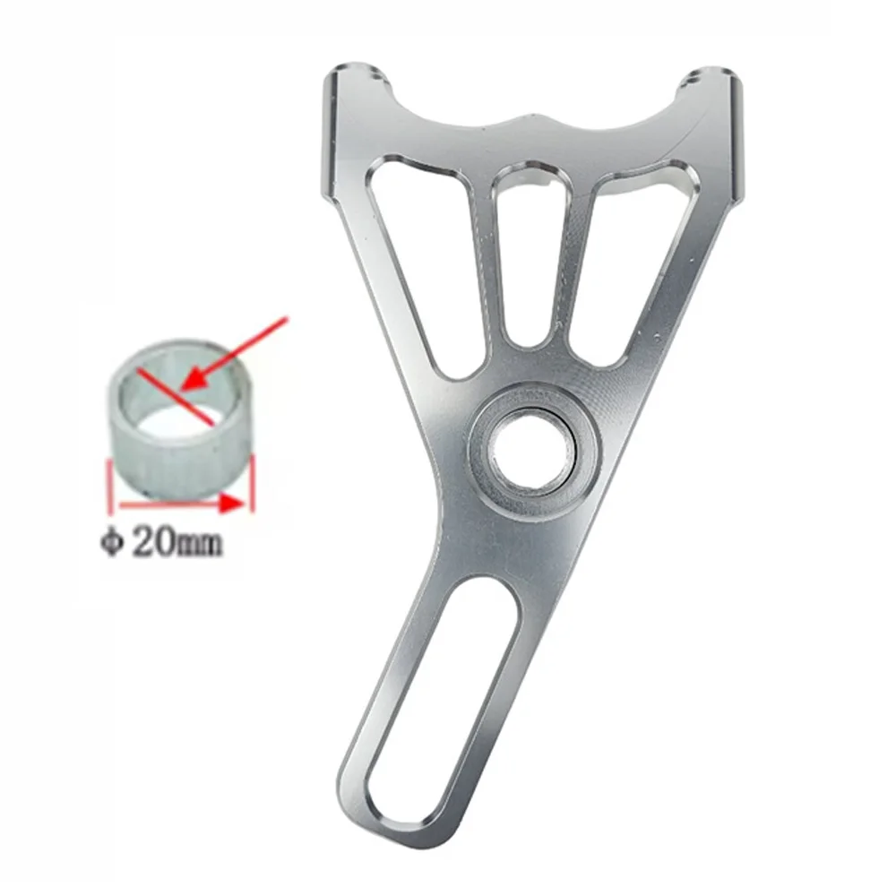 220mm Motorcycle Rear Brake Caliper Bracket Adapter 82mm Radial Brake Caliper Support For RPM Adelin Electric Scooter Brake Disc view 3