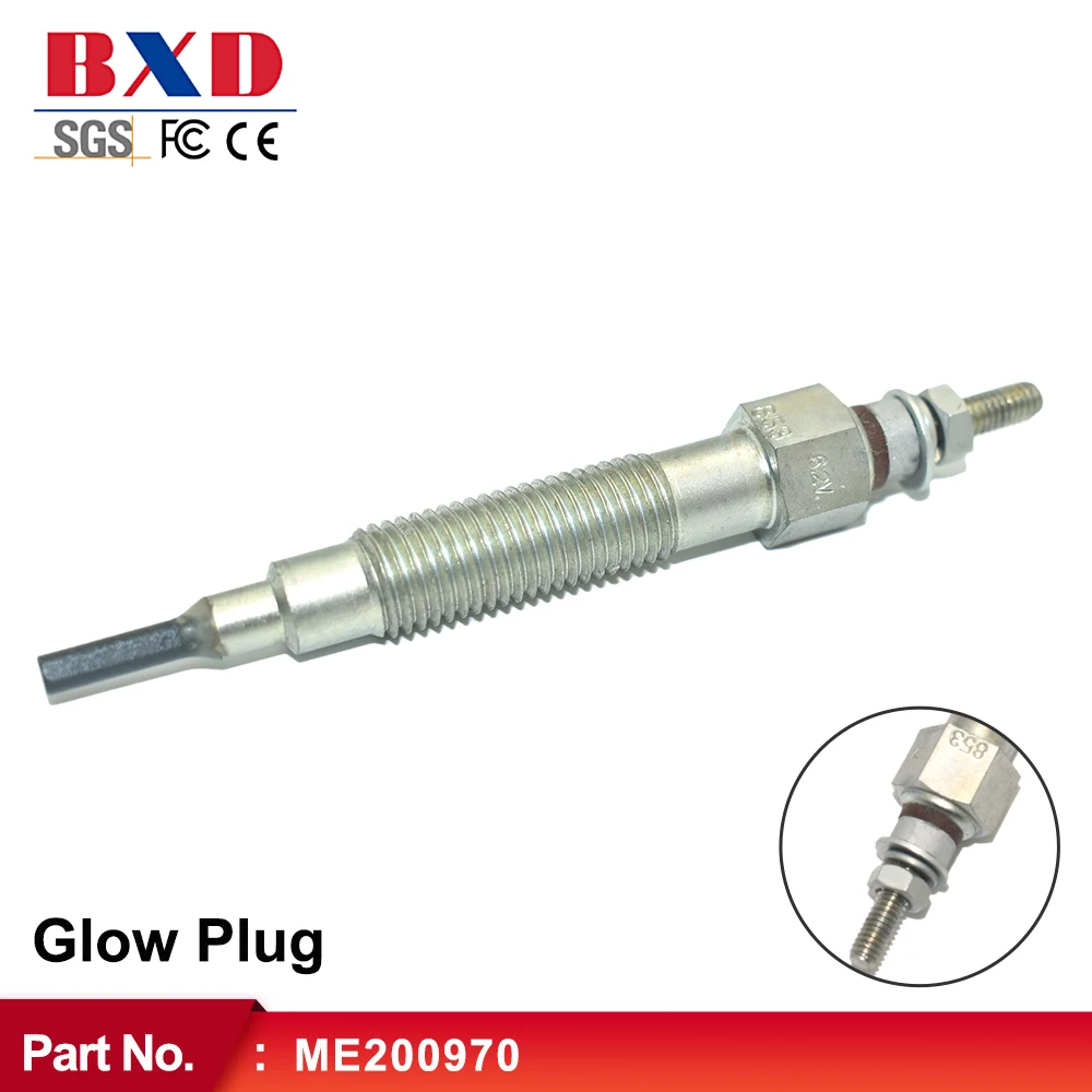 Glow Plug ME200970 For Mitsubishi Galant VIII Kombi L200 Pajero II Pajero Sport I, Nissan Patrol GR V Wagon Car Accessories