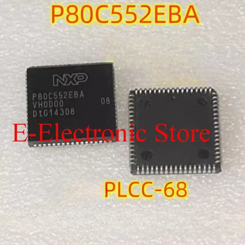 5PCS/LOT P80C552EBA P80C552EFA P80C552IFA  Single-chip 8-bit Microcontroller with 10-bit A/D,capture/compare Timer