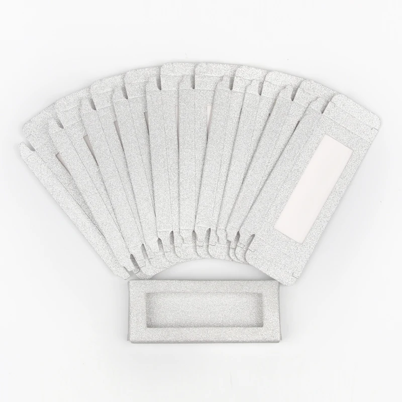 Wholesale Lashes Boxes 10/50/100PCS Eyelash Packaging Box lash eyelash Paper Box Eyelashes Packing Custom Logo