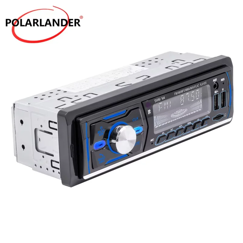 M4 DAB+ راديو سيارة بلوتوث - 12/24 فولت 60 وات × 4 USB SD FM RCA LCD جهاز تحكم عن بعد بدون استخدام اليدين