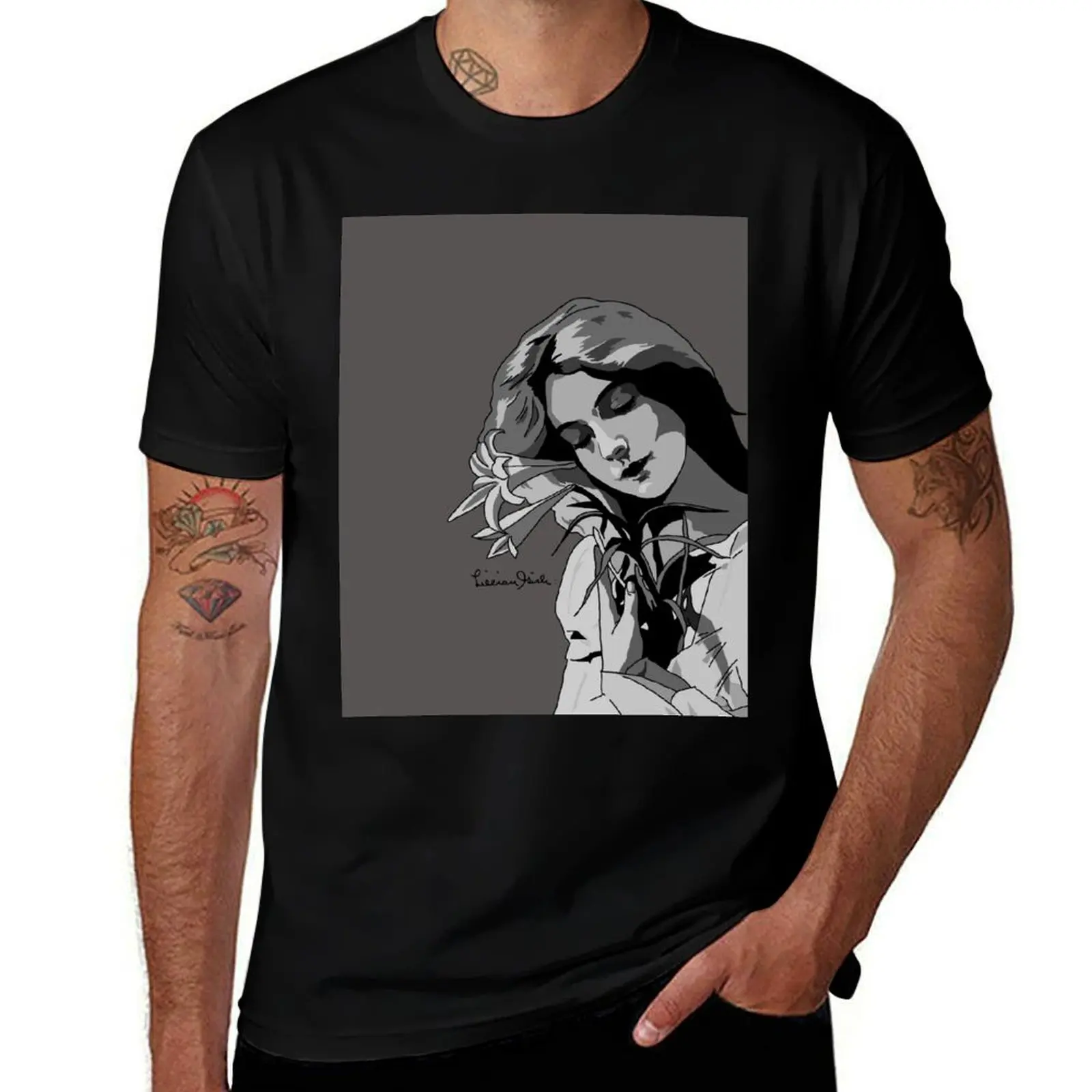 

T-Shirt Gish shirts custom man shirt shirt cotton soft designer t for t t man print Lillian