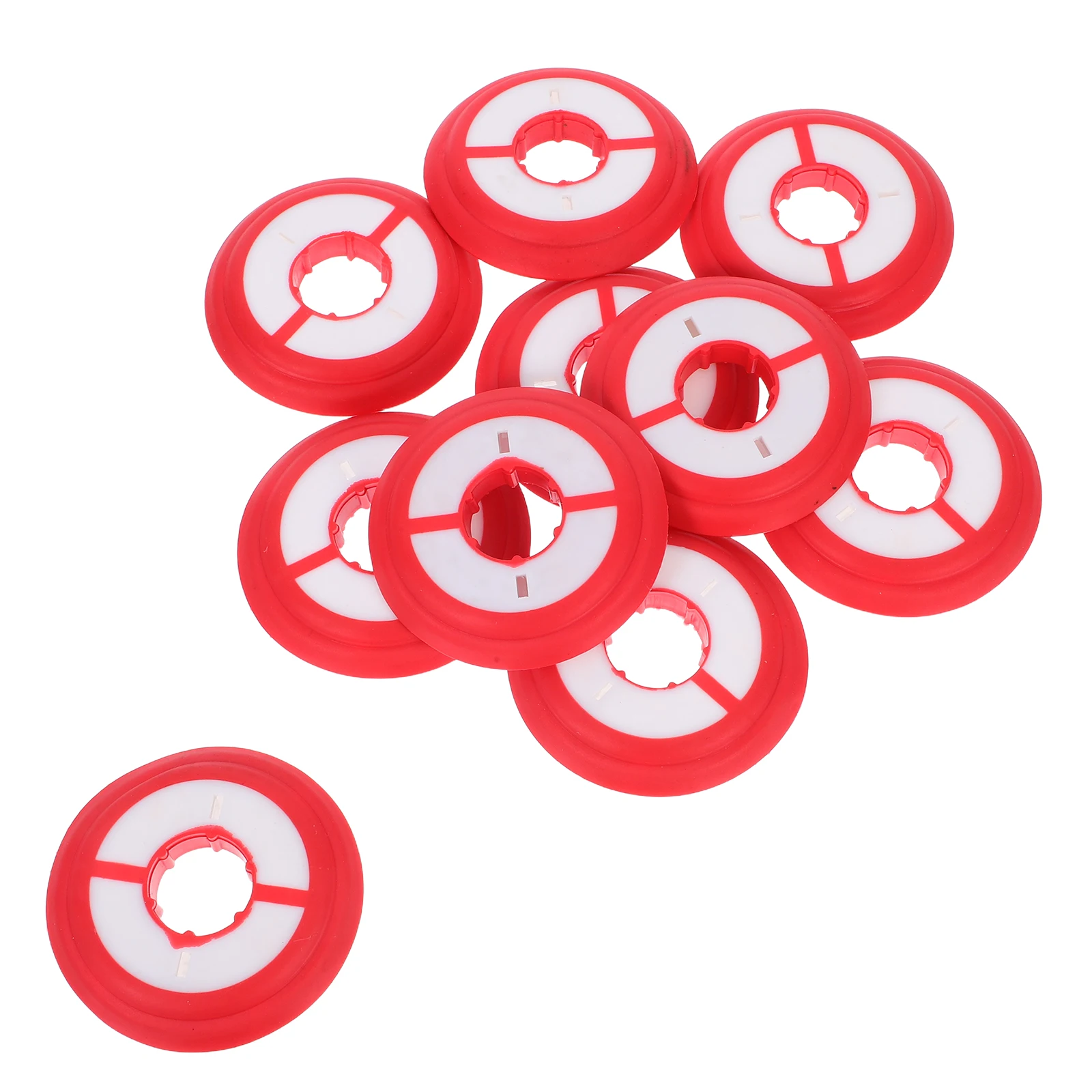 

10 Pcs Winding Coil Fishing Reel Line Spooler Holder Wire Rack Organizer Storage Silica Gel Winder Dispenser