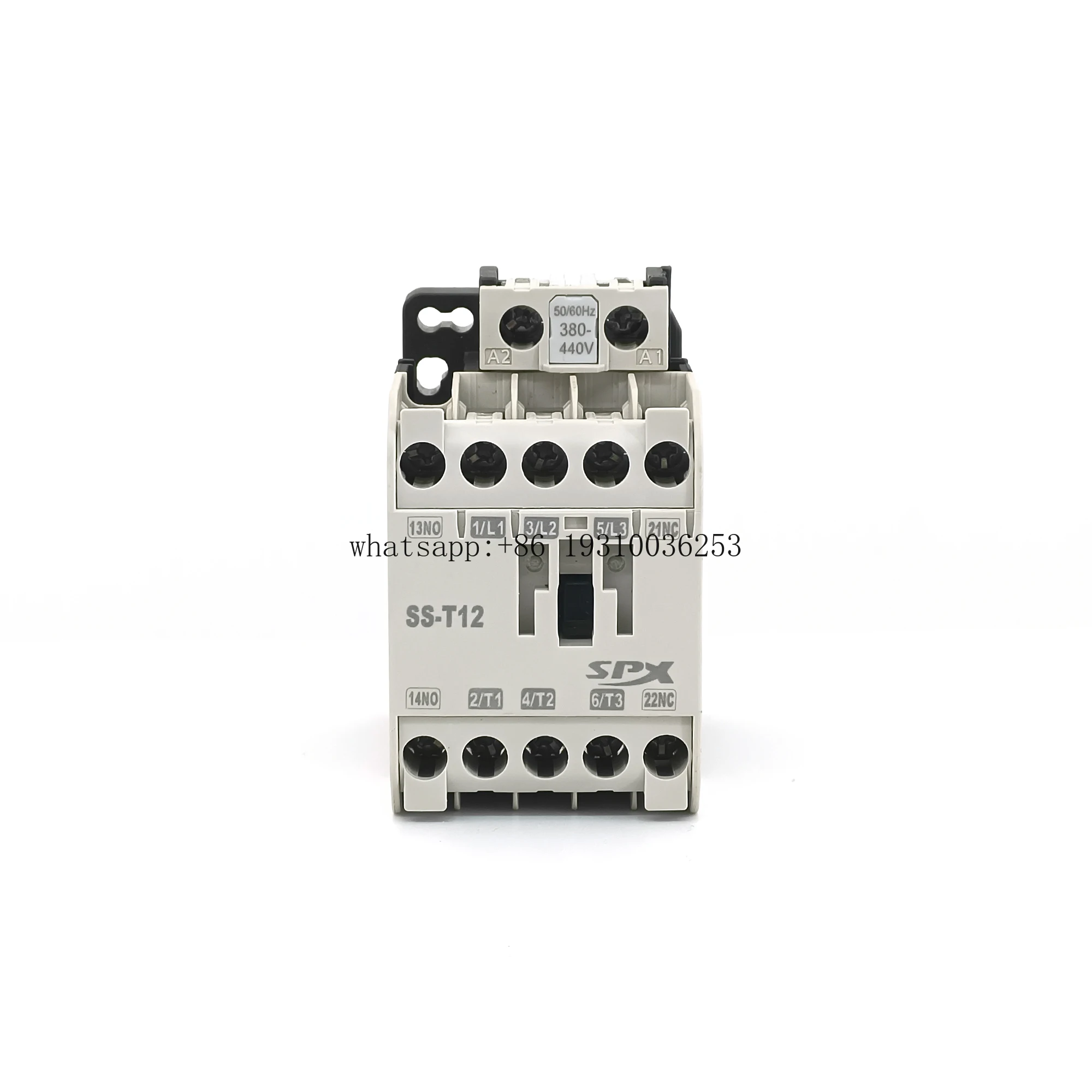 

Industrial SPX SS-T12 220V/380V 110V/690V 3-Pole Magnetic Contactor Factory Direct AC & DC Contactor From China